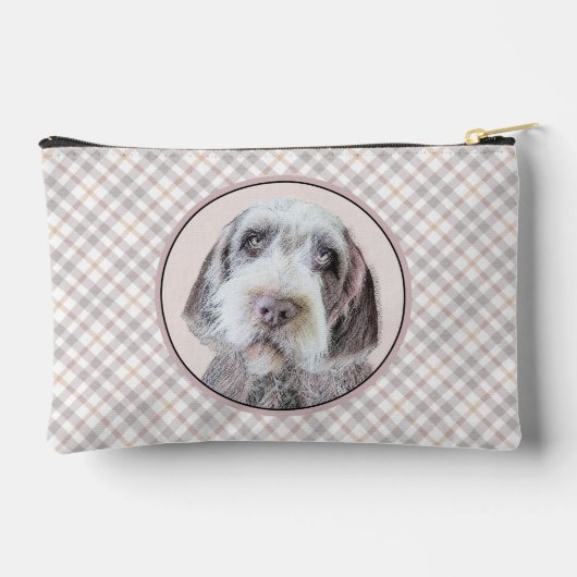 Wirehaired Pointing Griffon Painting Pet Dog Art Etui (Achterkant)