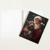 Wirehaired Pointing Griffon Sinterklaas Kerstmis Planner (Display)