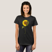 Wirehaired Pointing Griffon Sunflower T-shirt (Voorkant volledig)