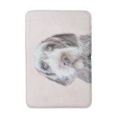 Wirehares Pointing Griffon Painting - Dog Art Badmat (Voorkant Verticaal)