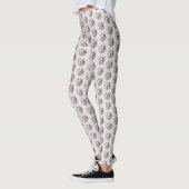 Wirehares Pointing Griffon Painting - Dog Art Leggings (Links)