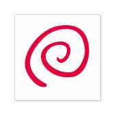 Wirl Coil Fun Design kerst atoomgalaxy Zelfinktende Stempel (Design)