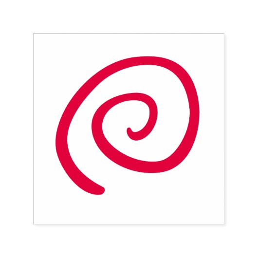 Wirl Coil Fun Design kerst atoomgalaxy Zelfinktende Stempel (Design)