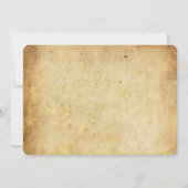 Wirl Wedding Invitation on  Background Save The Date (Achterkant)