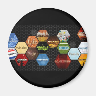 WIS.dm Scènekaartmagneet Magneet