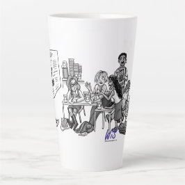 WiS-koffie en thee-Mok Latte Mok