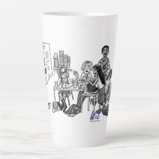 WiS-koffie en thee-Mok Latte Mok