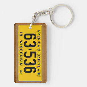 Wisconsin 1941  Bord Sleutelhanger