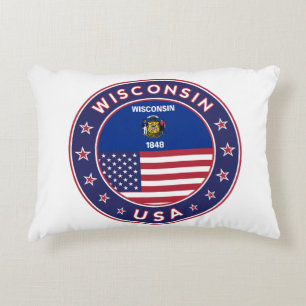 Wisconsin Accent Kussen