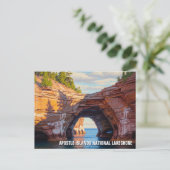 Wisconsin Apostle Islands National Lakeshore Briefkaart (Staand voorkant)