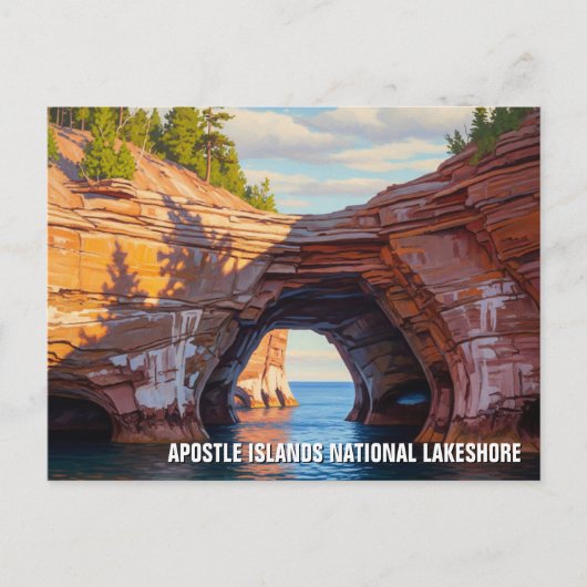 Wisconsin Apostle Islands National Lakeshore Briefkaart (Voorkant)