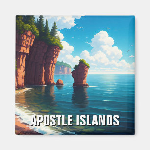 Wisconsin Apostle Islands National Lakeshore Magneet