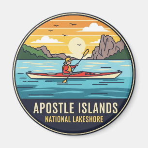 Wisconsin Apostle Islands National Lakeshore Magneet