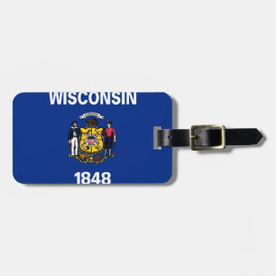Wisconsin Bagagelabel