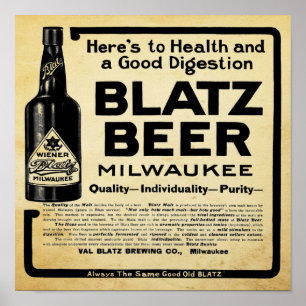 Wisconsin Beer Print