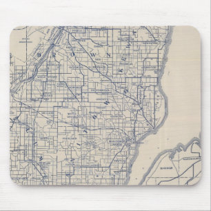 Wisconsin Bicycle Road Map 2 Muismat