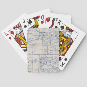 Wisconsin Bicycle Road Map 2 Speelkaarten