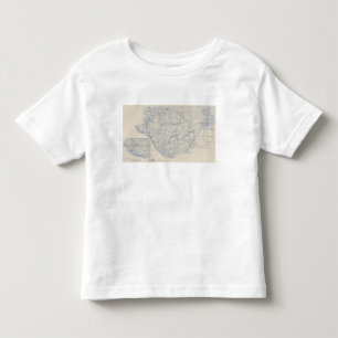 Wisconsin Bicycle Road Map 6 Kinder Shirts