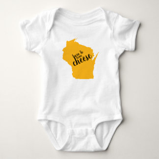 Wisconsin Born to Love Cheese Romper