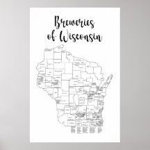 Wisconsin Brewery Thormed Poster