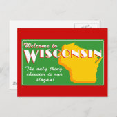 Wisconsin Briefkaart (Voorkant / Achterkant)