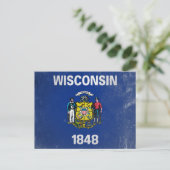 Wisconsin Briefkaart (Staand voorkant)