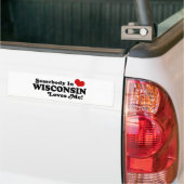 Wisconsin Bumpersticker (Op Truck)
