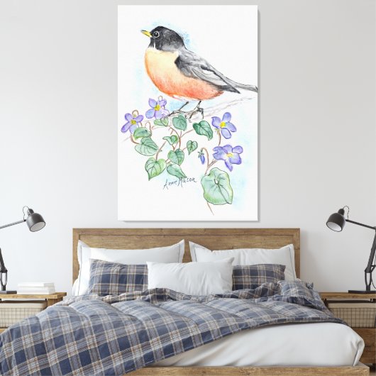 Wisconsin Canvas Afdruk (Insitu (Slaapkamer))