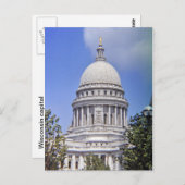 Wisconsin Capital Briefkaart (Voorkant / Achterkant)
