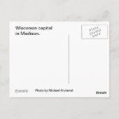 Wisconsin Capital Briefkaart (Achterkant)