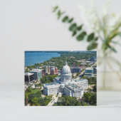 Wisconsin Capitol, Madison Briefkaart (Staand voorkant)