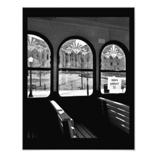 Wisconsin Capitol uit Trolley Foto Afdruk