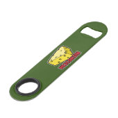 Wisconsin Cheese Wedge Speed Flessenopener (Voorkant Gekanteld)