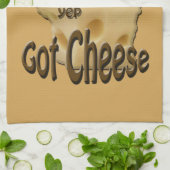 Wisconsin Cheesehead Ai Cheese Serviette de cuisin (Plié)