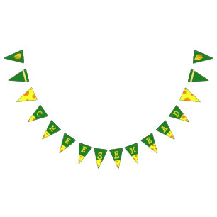 Wisconsin Cheesehead Greenbay Party Banner