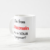 wisconsin coffee mug (Devant gauche)