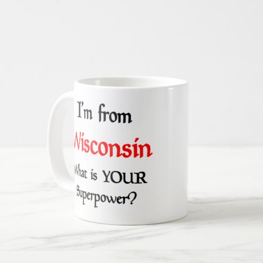 wisconsin coffee mug (Devant gauche)