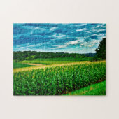 Wisconsin Corn Fields. Legpuzzel (Horizontaal)