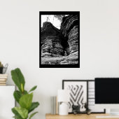 Wisconsin Dells Rocks Poster (Thuiskantoor)