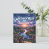 Wisconsin Dells VS Briefkaart (Staand voorkant)