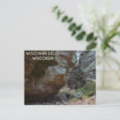 Wisconsin dells Wisconsin briefkaart (Staand voorkant)
