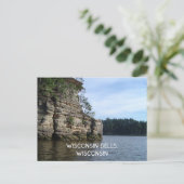 WISCONSIN DELLS, WISCONSIN briefkaart souvenir (Staand voorkant)