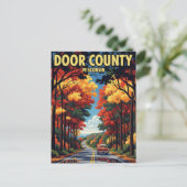  Wisconsin Door County Travel Briefkaart (Staand voorkant)