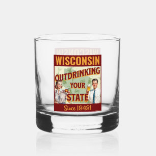 Wisconsin Drinkt Meer Dan Jouw Staat Sinds 1848 Whisky Glas