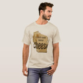 Wisconsin en T-shirt Cheesy Cheesehead (Devant entier)