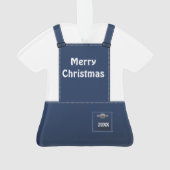 Wisconsin Farmer Bib Overalls Noël (dos)
