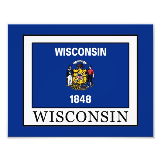 Wisconsin Foto Afdruk (Voorkant)
