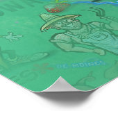 Wisconsin Fun Map Poster (Hoek)