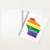 Wisconsin Gay Pride | Kaart van herkomst Planner (Display)
