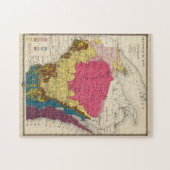  Wisconsin Geology Map (1878) Legpuzzel (Horizontaal)